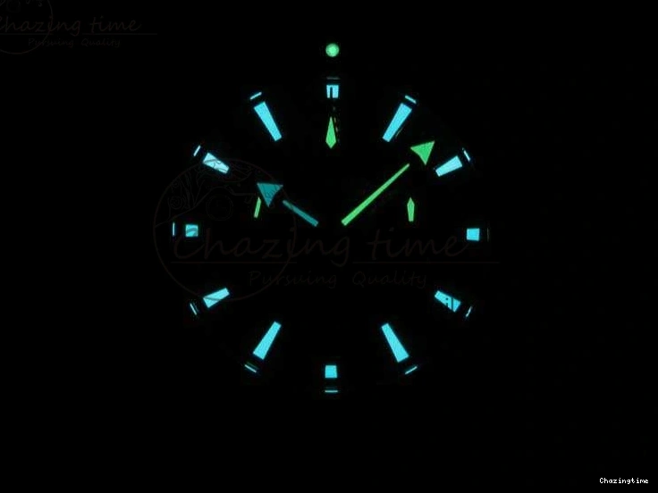 0517 Seamaster Pro Chrono RG Best Edition Black Ceramic Black Dial On RG Bracelet A ComfortFit 8130